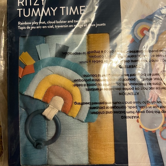 NWT ITZY RITZY TUMMY TIME MAT WITH TOYS - Picture 6 of 6